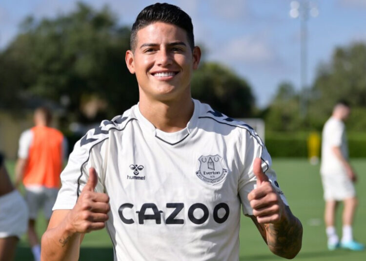 James la lía con un mensaje con ‘guiño’ al Atlético