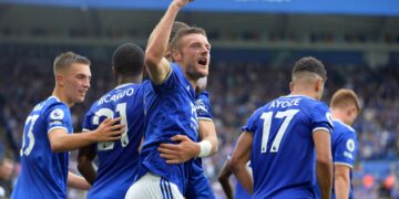 Vardy da al Leicester la primera victoria para los ‘foxes’