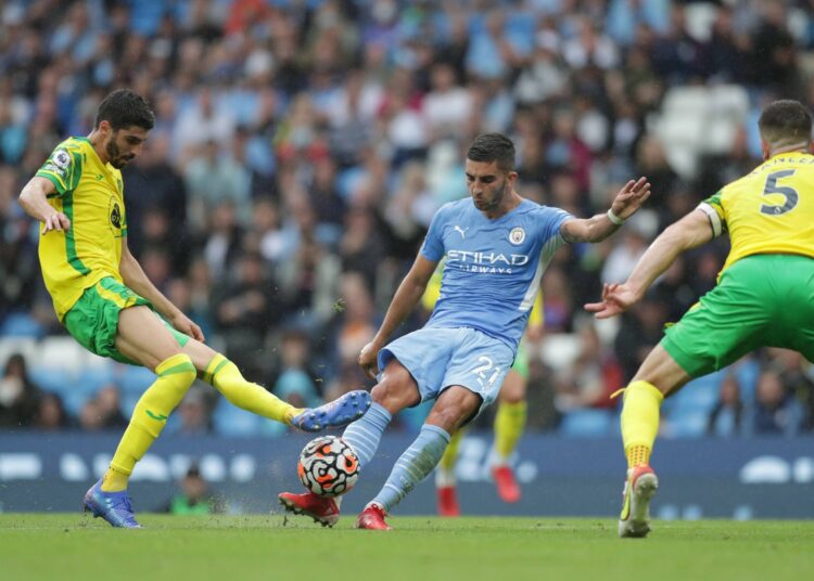 Manchester City dio cátedra de fútbol en casa al Norwich City