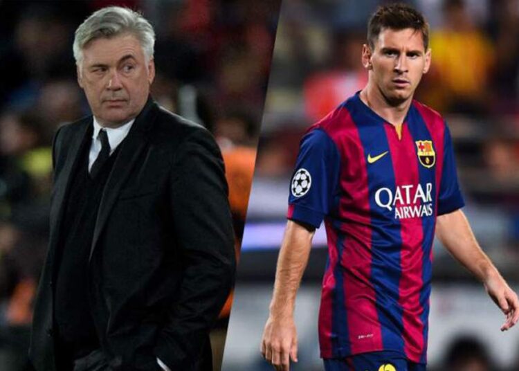 Ancelotti defiende al Barça sobre el tema de Messi