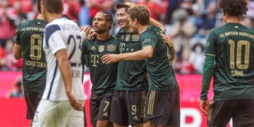 Bayern Munich destroza al Bochum y es líder temporal de la Bundesliga