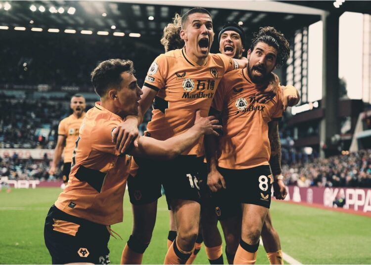 Gran remontada del Wolves ante el Aston Villa (2-3)