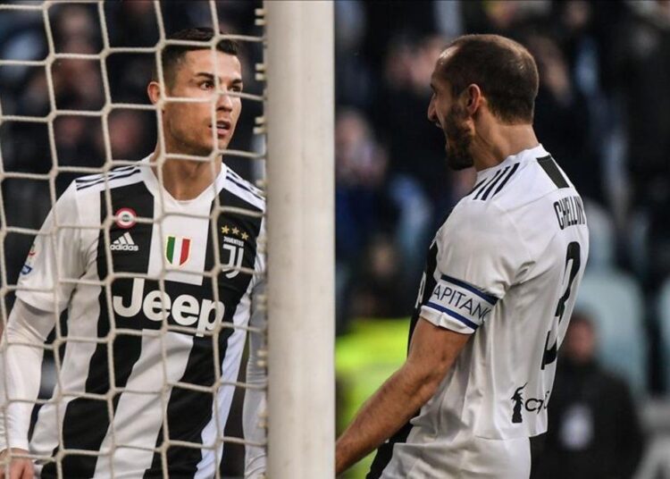 Chiellini, sobre Cristiano: «Hubiera sido mejor si se hubiera ido antes»