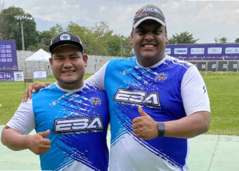 Douglas Nolasco y Roberto Hernández a las finales en Tiro con Arco