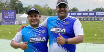 Douglas Nolasco y Roberto Hernández a las finales en Tiro con Arco