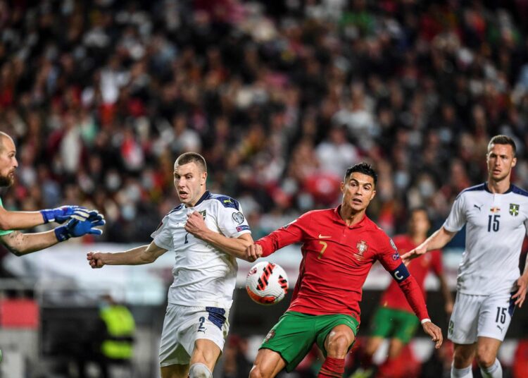 Serbia manda a la Portugal de Cristiano Ronaldo a la repesca del Mundial