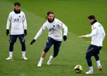 Sergio Ramos, Messi y Neymar, un triángulo de felicidad