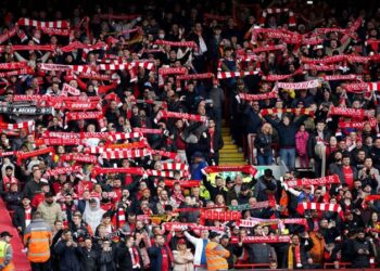 El gesto de la afición del Liverpool a Cristiano Ronaldo