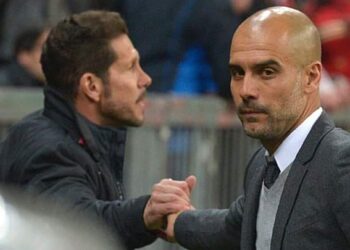 Pep Guardiola: “El Atlético es un maestro defendiendo”