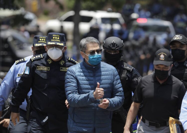 Inicia la extradición del expresidente hondureño Juan Orlando Hernández a EEUU