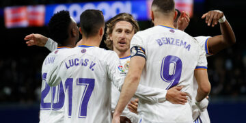 Real Madrid conquista su 35º título en la Liga española