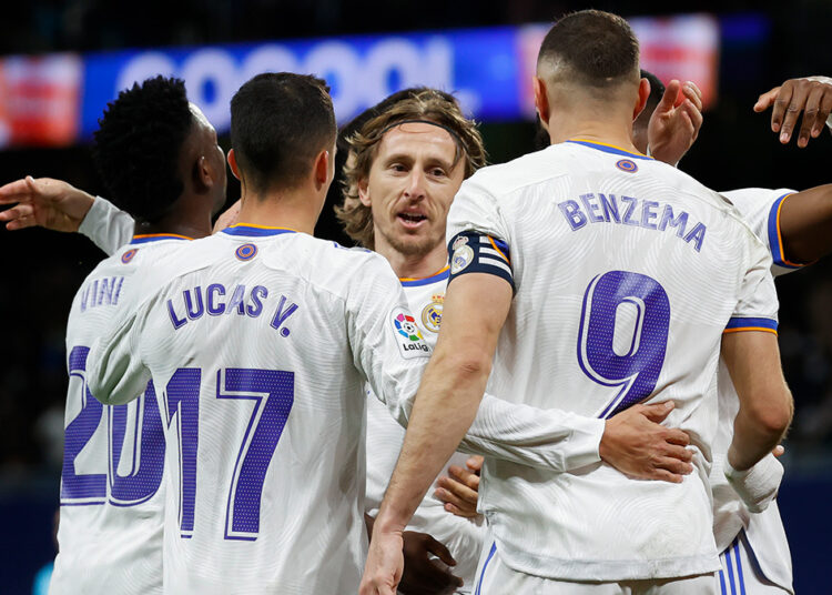 Real Madrid conquista su 35º título en la Liga española