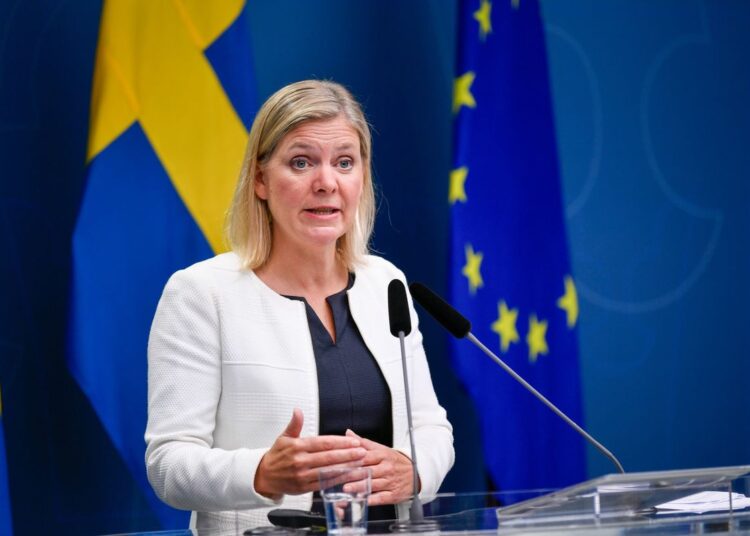 El Gobierno sueco anuncia que pedirá el ingreso formal en la OTAN