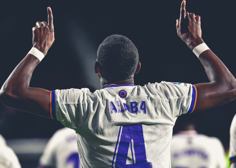 David Alaba, descartado para el duelo Real Madrid-City