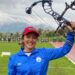 Arquera salvadoreña Paola Corado se llevó el oro en Eslovenia