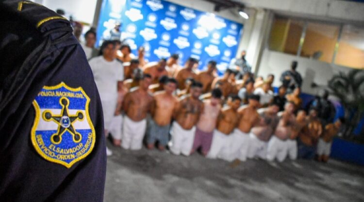 El Salvador registra más de 23,400 capturas en régimen de excepción