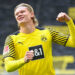 Erling Haaland cerca de su despedida del Borussia Dortmund