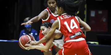 Selecta femenina de baloncesto inició con derrota su ruta al mundial sub-18