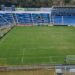 Piezas de metal encontradas en el terreno del estadio Cuscatlán