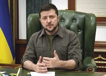 Zelenski afirma que Rusia controla cerca del 20 % del territorio de Ucrania