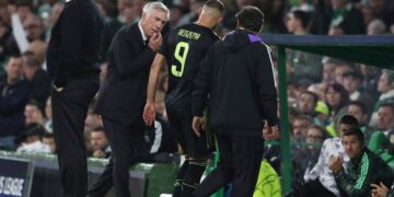 Este es el tiempo que Benzema estará fuera de las canchas tras lesionarse en Champions