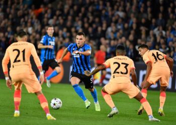 El sorprendente Brujas de Bélgica derrota al Atlético y sigue con paso triunfal