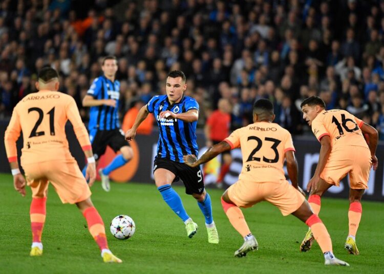 El sorprendente Brujas de Bélgica derrota al Atlético y sigue con paso triunfal