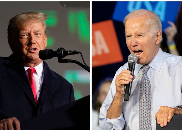 Biden alaba a demócratas y Trump decepcionado con republicanos
