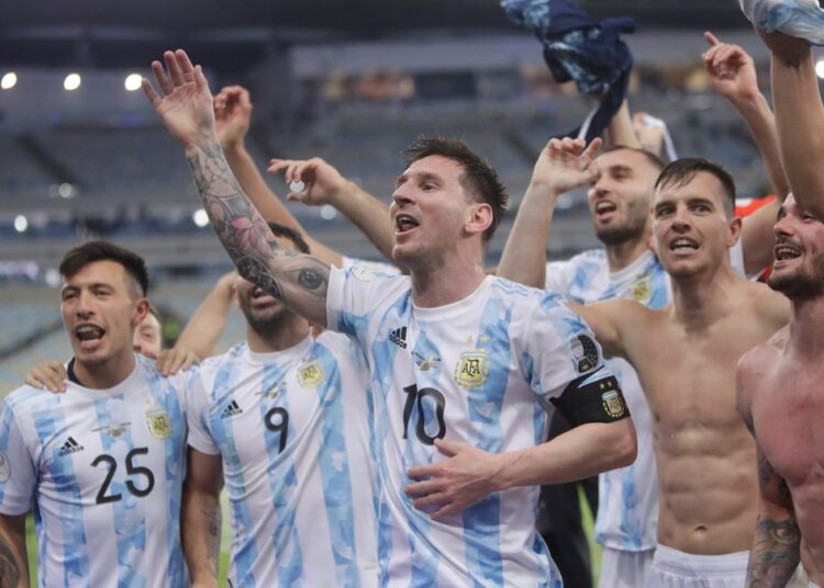 En Brasil invitan a Messi a dejar su huella en el Maracaná