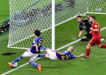 Así fue el polémico gol de Japón que el VAR no vio y eliminó a Alemania