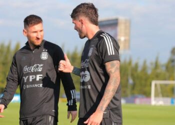 Argentina ensaya un plan anti-Mbappé