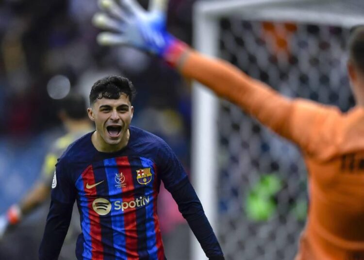 Pedri se perderá el “Clásico” ante el Real Madrid por lesión