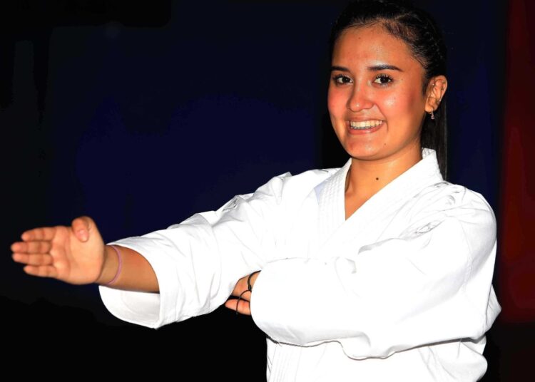 Karateca salvadoreña ganó medalla de Oro en Campeonato Centroamericano y del Caribe