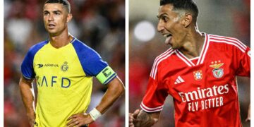Ángel Di María humilla a Cristiano Ronaldo con esta jugada de «lujo» en un partido amistoso