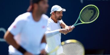 Marcelo Arévalo debutó con victoria en el US Open 2023