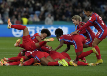 Marta Cox anota el primer gol de Panamá en la historia de los Mundiales Femeninos