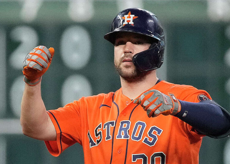 Astros exhibe su pegada para empatar la serie de campeonato en la liga americana