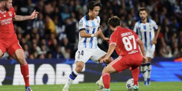 Real Sociedad acaricia los octavos de Champions tras derrotar al Benfica