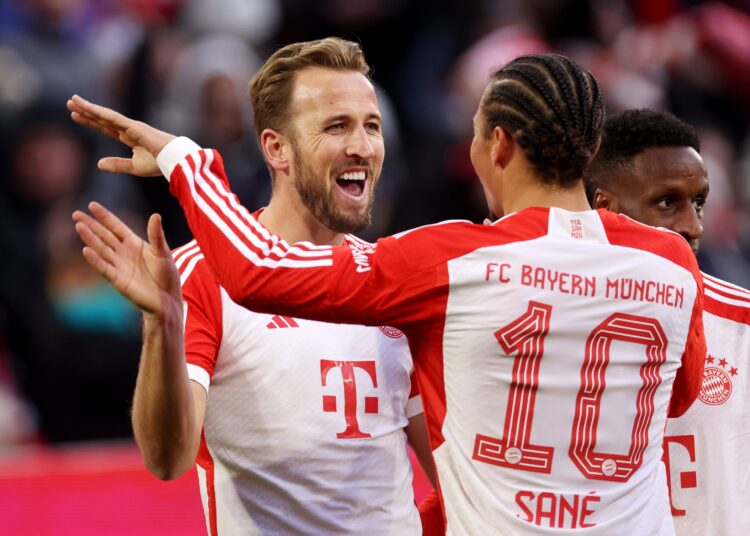 Bayern con doblete de Kane vence al Heidenheim; Dortmund cae ante el sublíder de Bundesliga