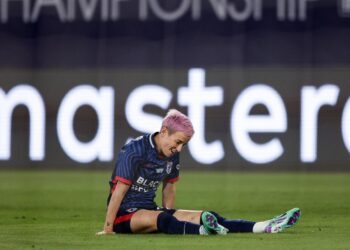 Rapinoe se despide del fútbol con lesión y derrota en final de liga estadounidense