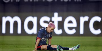 Rapinoe se despide del fútbol con lesión y derrota en final de liga estadounidense