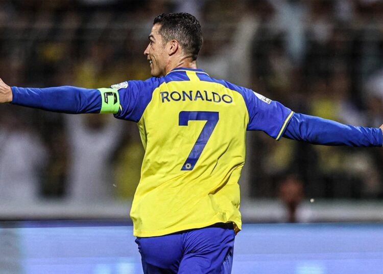 Cristiano Ronaldo finalizó como el tercer máximo goleador del 2023