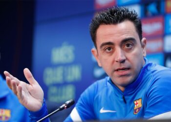 Xavi tras ganar sobre el final a Las Palmas: «Pido respeto para el vigente campeón»