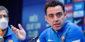 Xavi tras ganar sobre el final a Las Palmas: «Pido respeto para el vigente campeón»