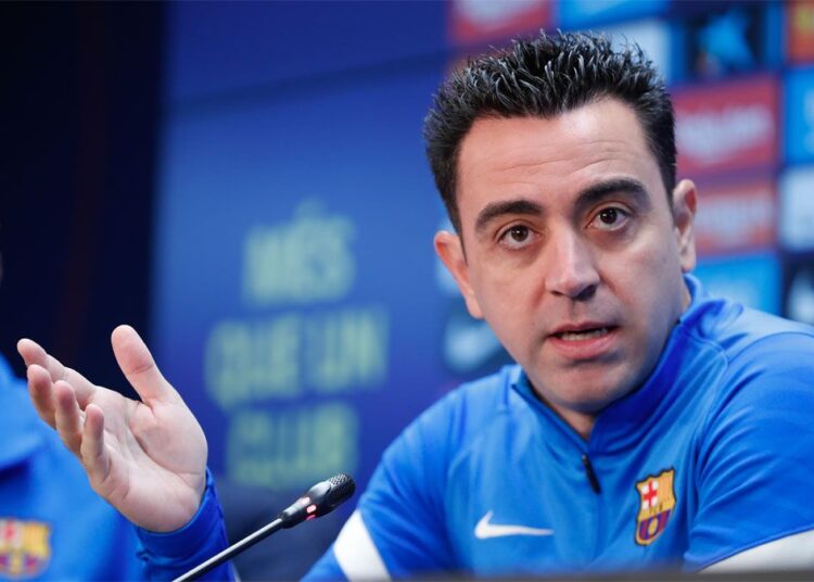 Xavi tras ganar sobre el final a Las Palmas: «Pido respeto para el vigente campeón»