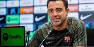 Barcelona luchará por LaLiga mientras «sea matemáticamente posible», según Xavi Hernández