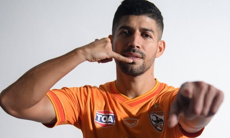 Nelson Bonilla celebró sus 100 goles en el extranjero