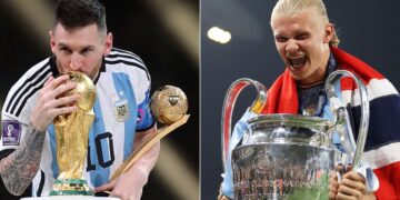 Haaland se rinde a Messi: «Es el mejor de siempre»