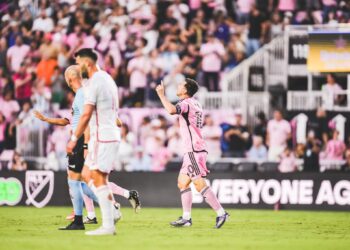 El Inter Miami cede un empate con goles de Messi, Suárez y Alba