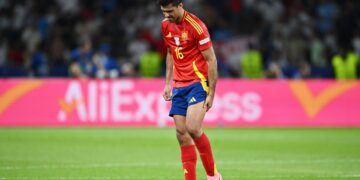 El jugador español Rodri, elegido Mejor Jugador de la Eurocopa 2024